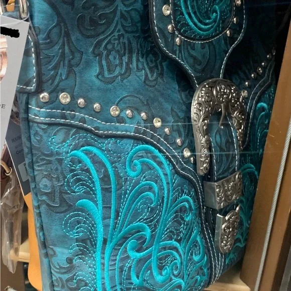 Turquoise Western Purse - Picture 2 of 16